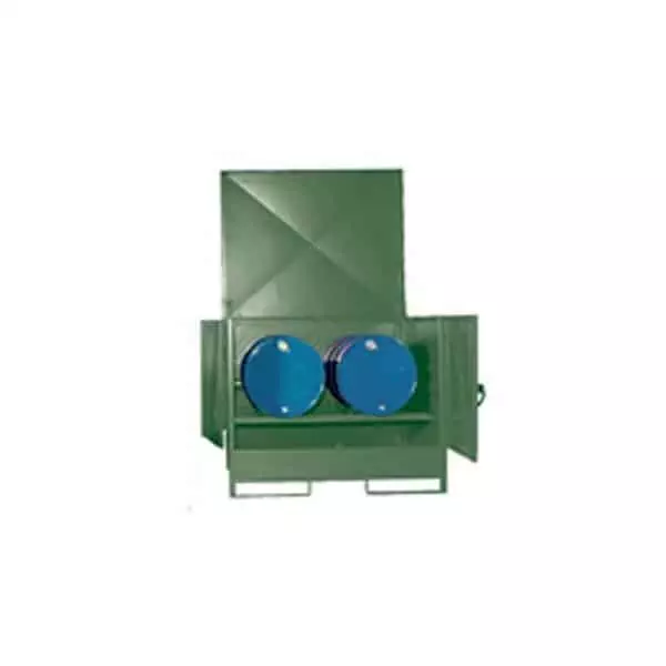 Steel Horizontal 2 Drum Store