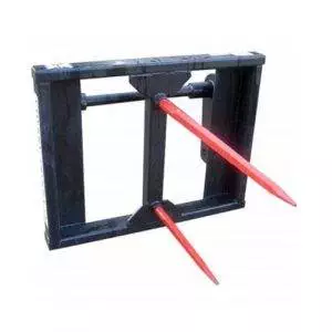 Bale Spike Forklift Attachment