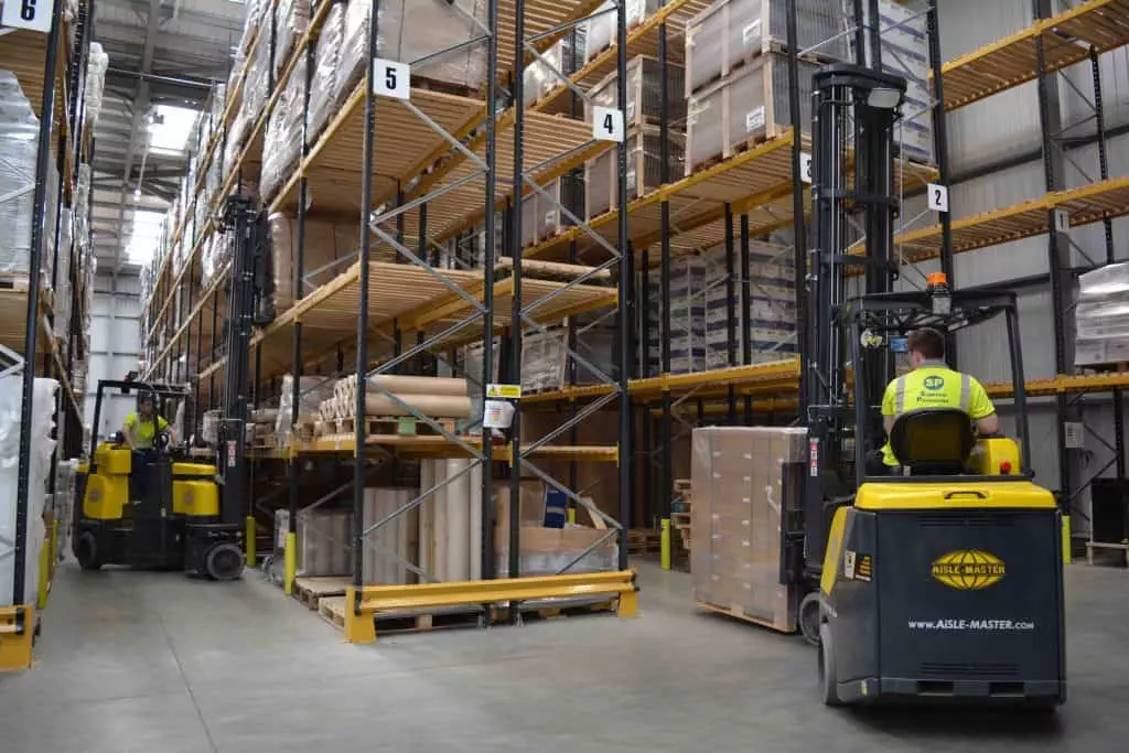 Simpsons Packaging Forklift Solution