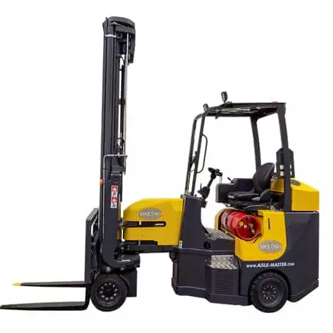 Aisle master forklift